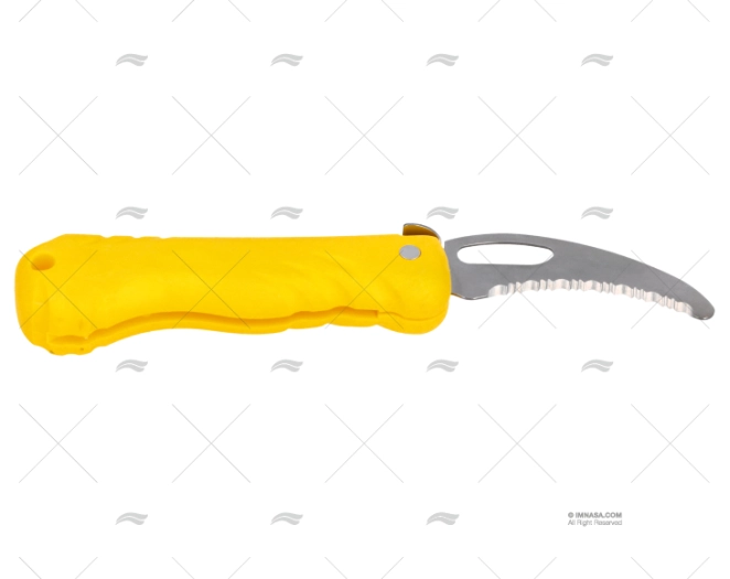 YELLOW FLOATING KNIFE RESCUE 20Cm MAC COLTELLERIE