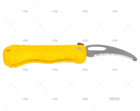 CUCHILLO FLOTANTE RESCUE AMARILLO 20Cm MAC COLTELLERIE