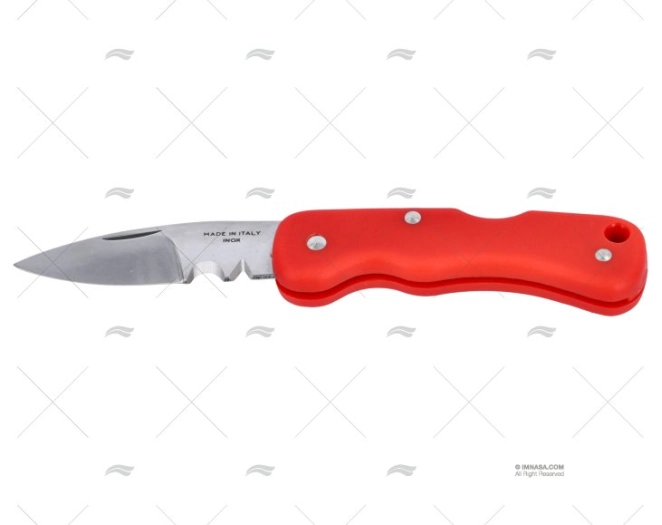 CUCHILLO ELECTRICISTA ROJO