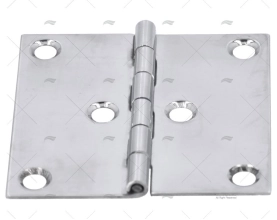 HINGE STAINLESS STEEL 76x76x2mm