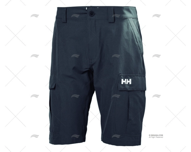 CALÇAS CURTAS SHORTS CINZA H/H 30/38 HELLY HANSEN NAUTICA