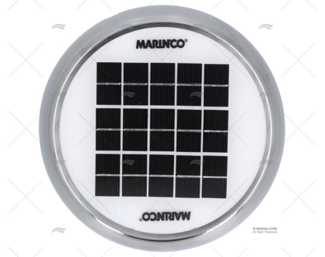 VENTILADOR AUTOMATICO SOLAR CON BATERIA MARINCO