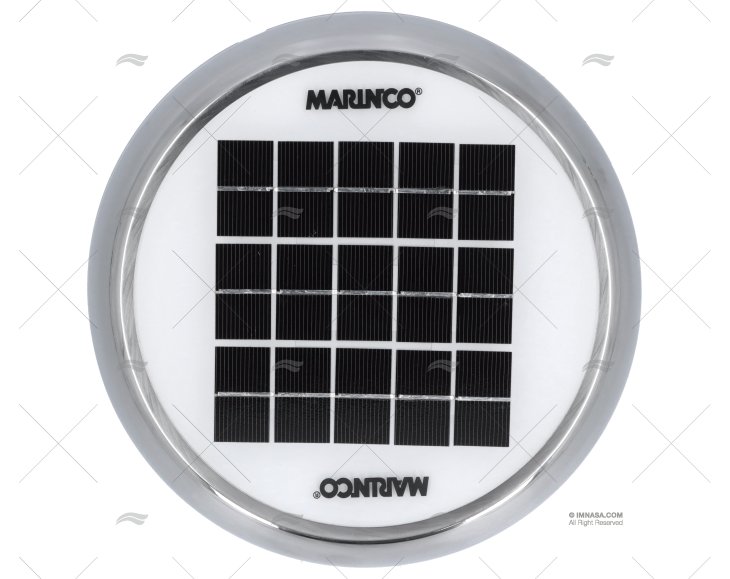 SOLAR POWERED VENTILATOR WITH BATTERY MARINCO