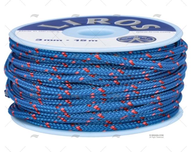 BOBINA MAGIC SPEED AZUL     3mm 15m LIROS