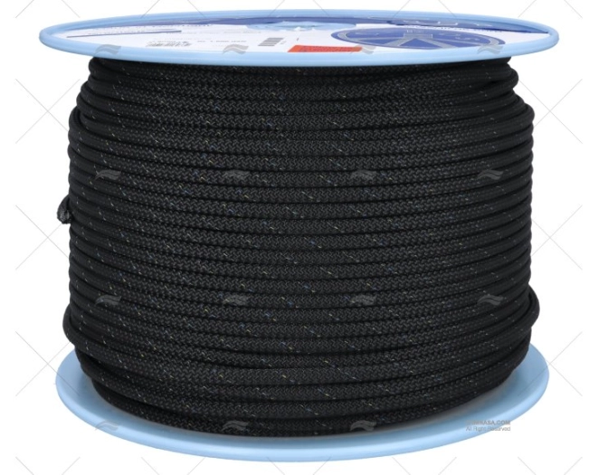 CORDAGE HERCULES COLEUR 08mm NOIRE 200m LIROS