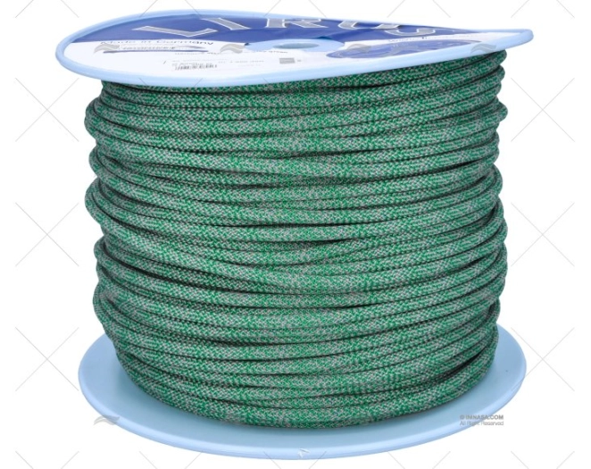 CORDAGE HERCULES VISION 08mm VERTE 200m LIROS