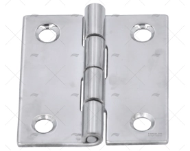 HINGE STAINLESS STEEL 44x50x2mm