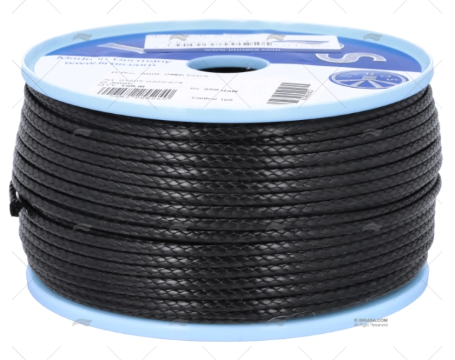 D-PRO ROPE 3mm BLACK 100m LIROS