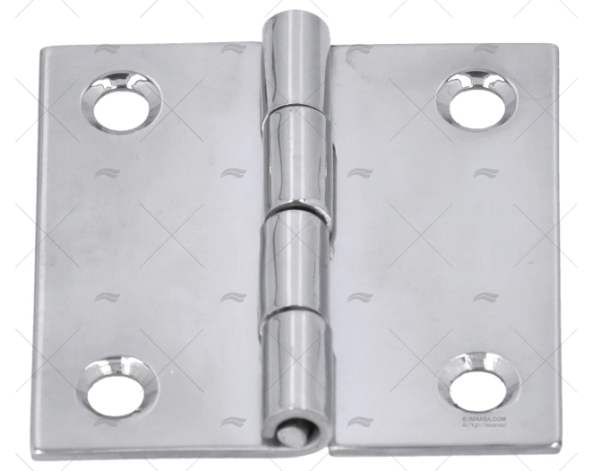 HINGE STAINLESS STEEL 50x50x2mm