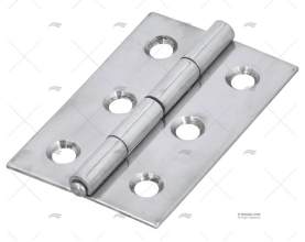 HINGE STAINLESS STEEL 60x40x1.5mm