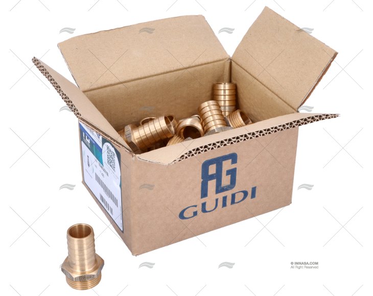 BRONZE SPIGOT 1"x25mm (20) GUIDI