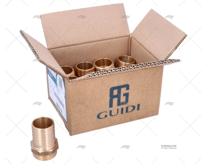 BRONZE SPIGOT 1"1/4x38mm (12) GUIDI