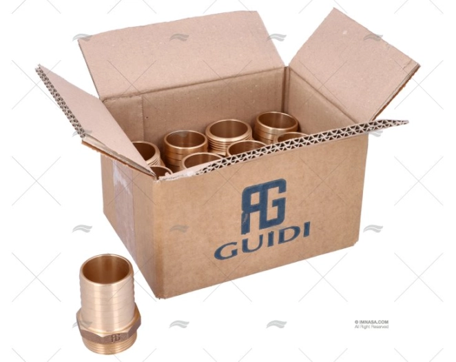 ENTRONQUE BRONCE 1"1/4x40mm GUIDI (12) GUIDI