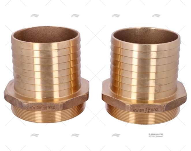 CONEXÇO BRONZE 4"x100mm (2) GUIDI