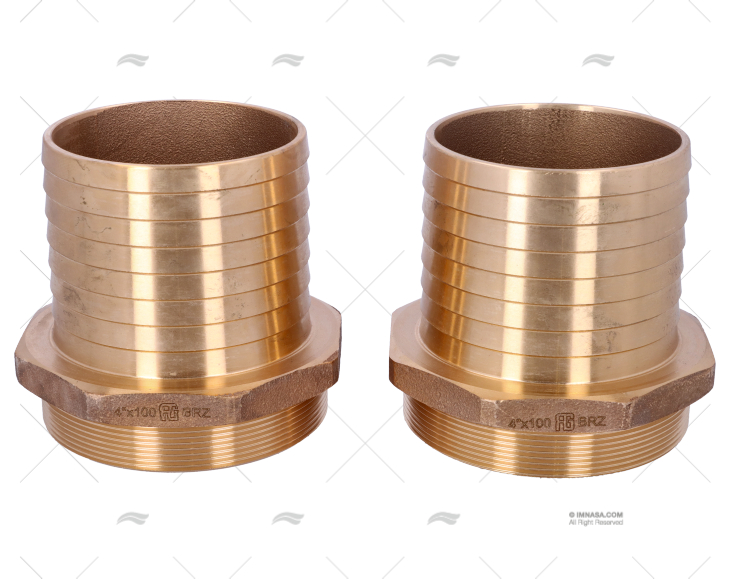 CONEXÇO BRONZE 4"x100mm (2) GUIDI