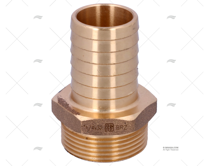 BRONZE SPIGOT 1"1/4x32mm GUIDI