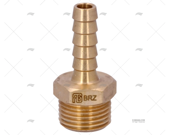 BRONZE SPIGOT 1/2"x10mm GUIDI