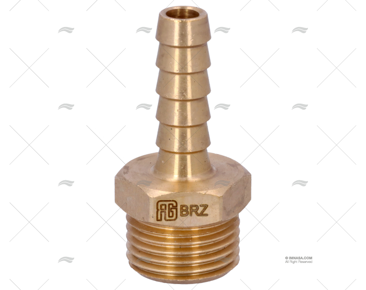 BRONZE SPIGOT 1/2"x10mm GUIDI