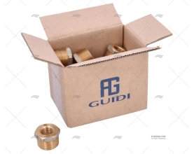 REDUÇAO BRONZE M-H 1"-1/2" GUIDI (15)