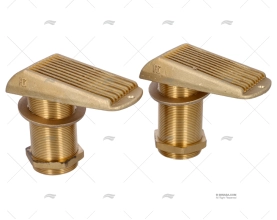 BRASS  WATER STRAINER 2" (2)