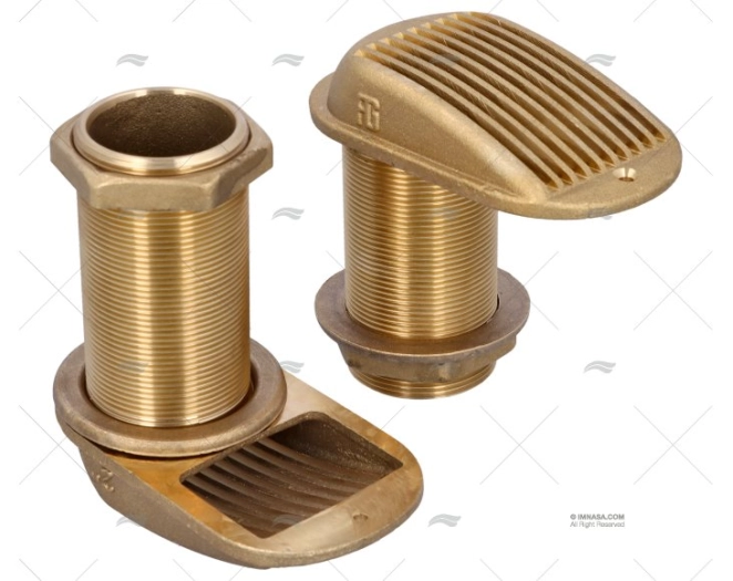 BRASS  WATER STRAINER 2" (2) GUIDI