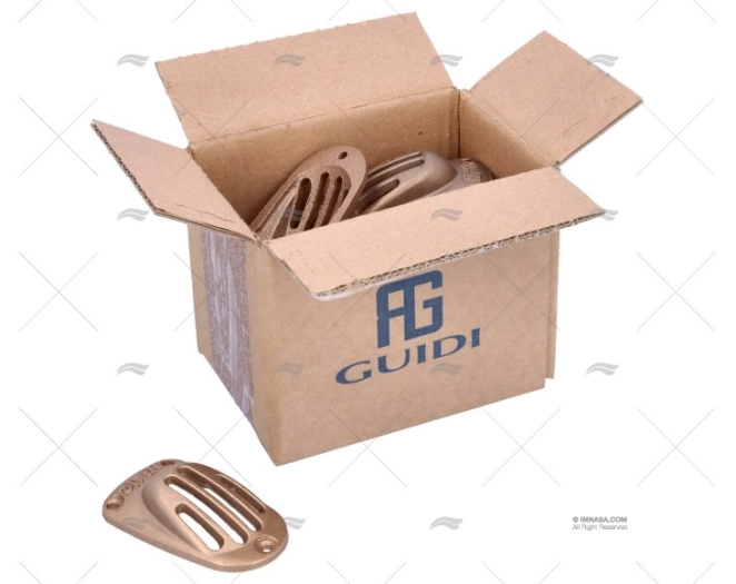 CONCHA TOMA AGUA BRONCE SEGURIDAD 1/2"GU GUIDI