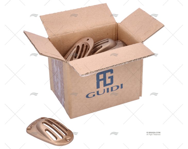 CONCHA TOMA AGUA BRONCE SEGURIDAD 1/2"GU GUIDI