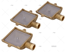 STRAINER IN CHROMED BRASS  25mM (3)