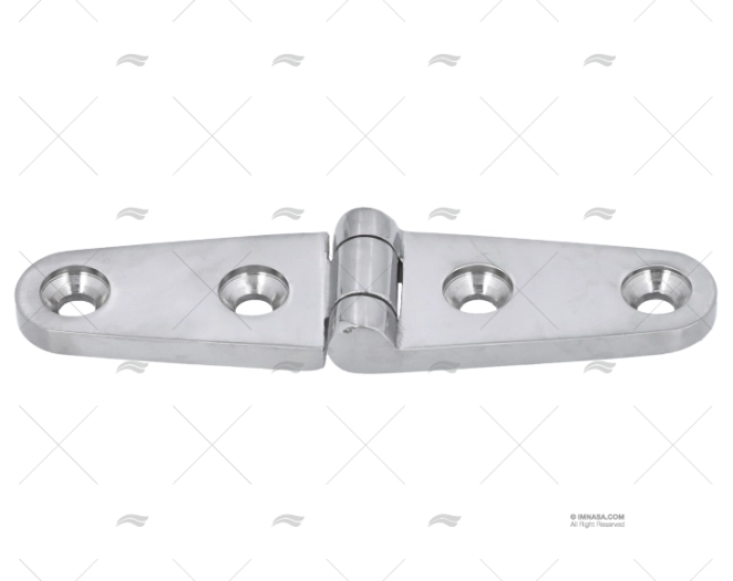 HINGE STAINLESS STEEL 102x25x5mm