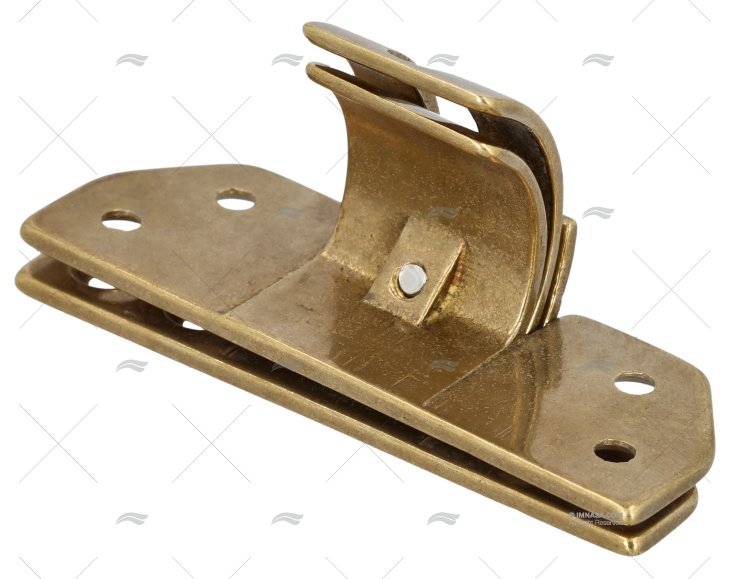 HINGE CHROMED BRASS 80x27x3.4mm FORESTI SUARDI