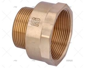 BRONZE COUPLER 2" - 1"1/2