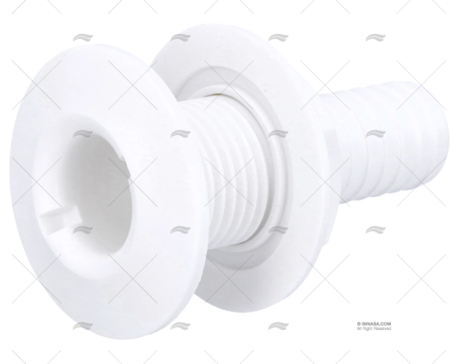 PASACASCO PLASTICO BLANCO 1"