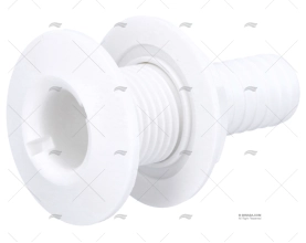 PASACASCO PLASTICO BLANCO 1"