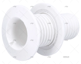 PASSA-CASCOS PLASTICO BRANCO 1-1/2"