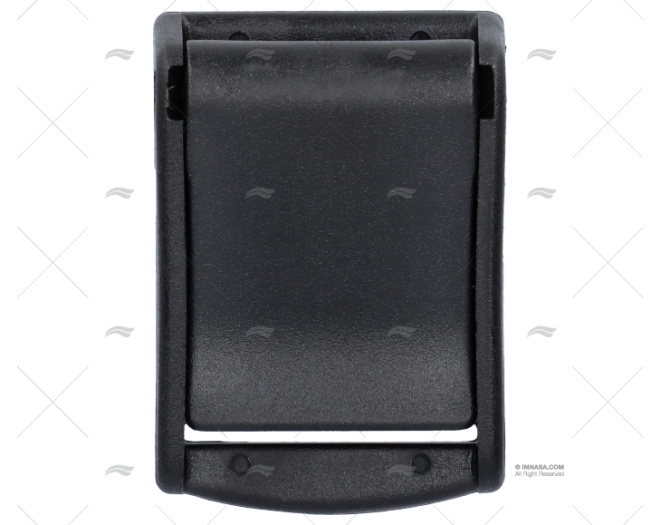 BLACK PLASTIC WEBBING BUCKLE 40mm