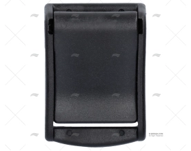 BLACK PLASTIC WEBBING BUCKLE 40mm