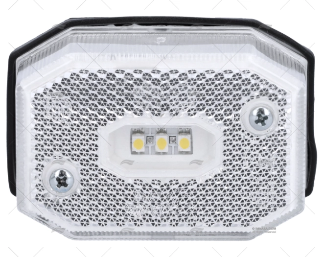 LUZ INTERMITENTE BLANCO LED 65x42x30mm 1