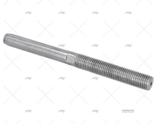 TERMINAL A/FILETAGE LONG INOX316 10mm M2