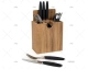 TEAK CUTLERY HOLDER ARC MARINE