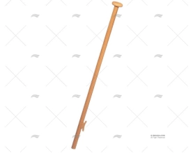 TEAK FLAGPOLE STRAIGHT 50Cm ARC MARINE