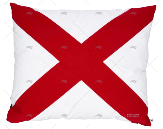 COUSSIN SIGNALISATION COTON 50x60Cm V ARC MARINE