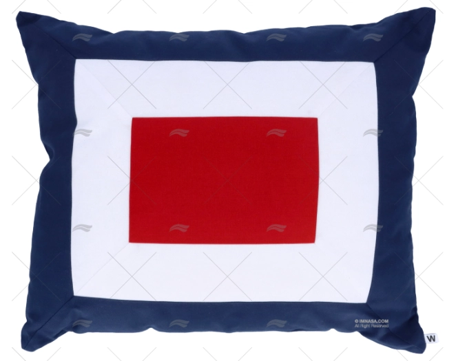 SIGNAL CUSHION COTTON 50x60Cm W ARC MARINE