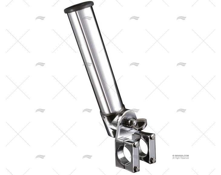 PORTACAÑAS LATON CROMADO PARA ROLLBAR