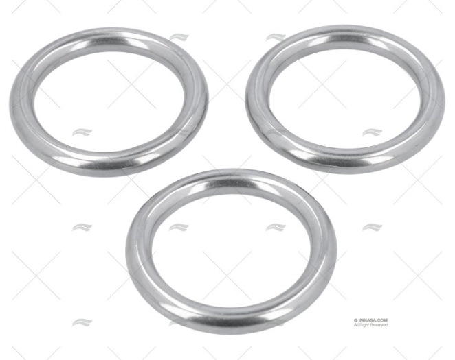 O-RING STAINLESS STEEL 8x45mm (3u)