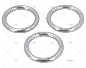 O-RING STAINLESS STEEL 8x45mm (3u)