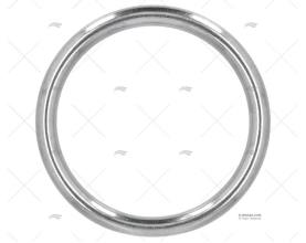 ANNEAU ROND 6x50mm INOX