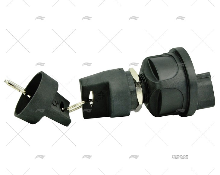 IGNITION SWITCH 4 POS OFF-ON-START 12-48 BEP