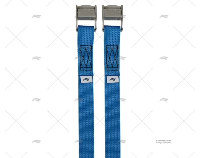 CORREIA COMPL. 2,5M AZUL CLARO A/FIX 2U