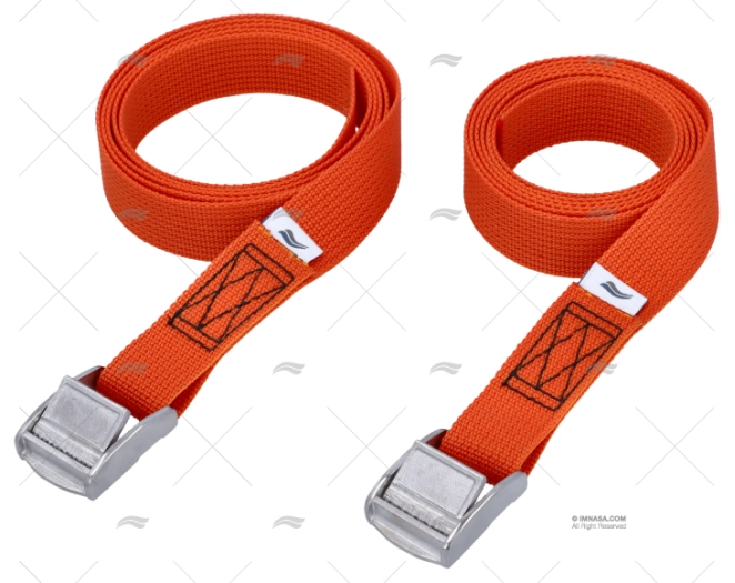 TIE DOWM 1,5MT ORANGE W/S.S. ALIGATOR FI