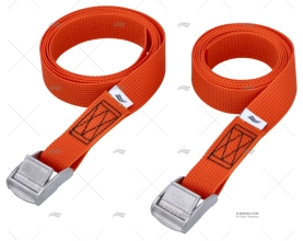 SANGLE COMPLETE 1,5MT ORANGE A/FIXATION